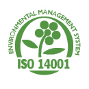 ISO 14001 certification logo - Environmental Management System according to international standards